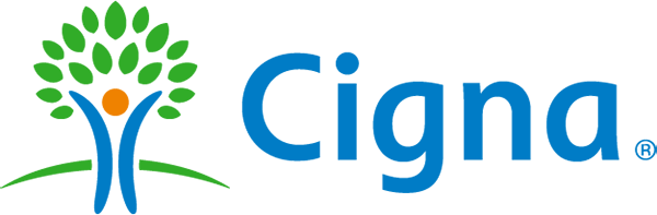 image shows a cigna logo